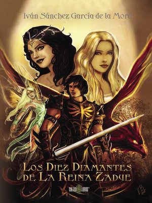 cover image of Los diez diamantes de la reina Zadye